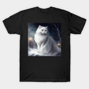 White British Shorthair Cat Divine T-Shirt